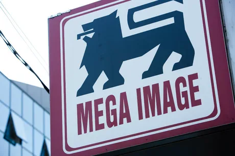 Logo-ul Mega Image, simbol al retailerului românesc.