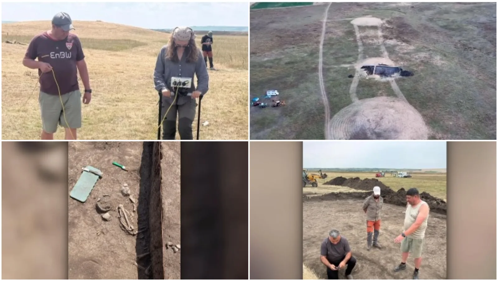 Arheologi investigând morminte preistorice în Iași, descoperiri surprinzătoare despre ritualuri funerare.