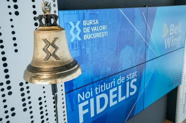 Anunț despre noile titluri de stat Fidelis la Bursa de Valori București.