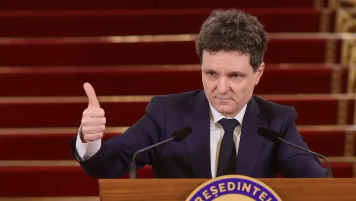 Nicușor Dan discutând despre cooperare economică regională.