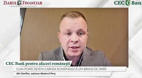 Alin Zamfira discută despre importurile de carne de porc în România.