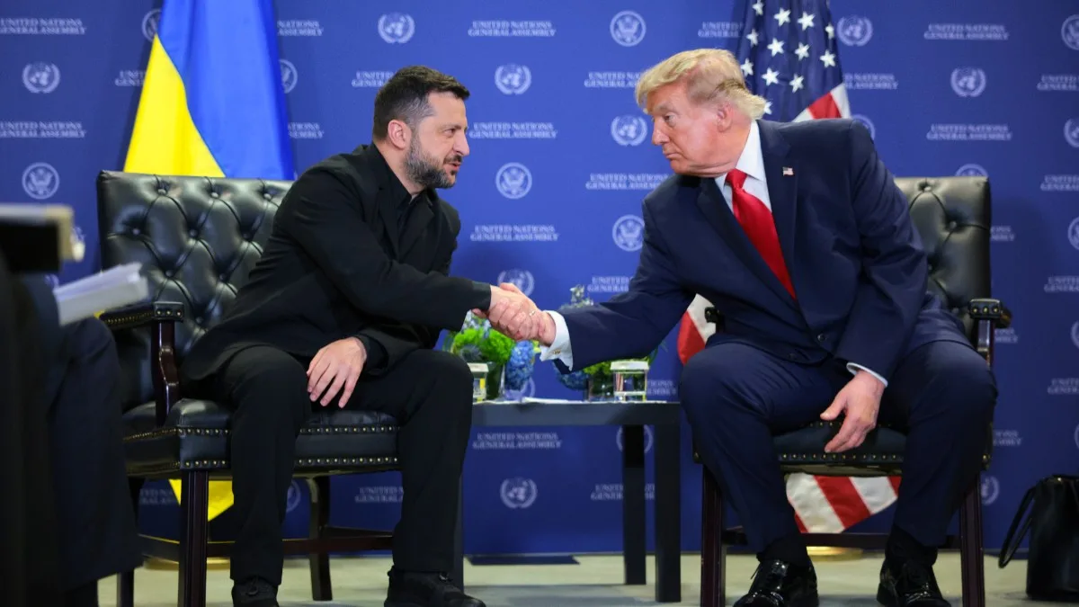 Zelenski și Trump discutând despre soluții energetice pentru Ucraina.
