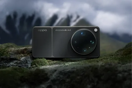 Telefon OPPO cu design inovator și ecran micro-curbat, inspirat de stilul Apple.