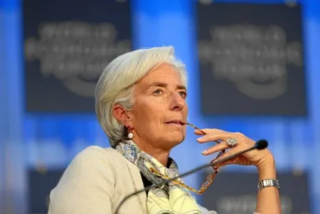 Christine Lagarde discută despre integrarea piețelor de capital în Europa.