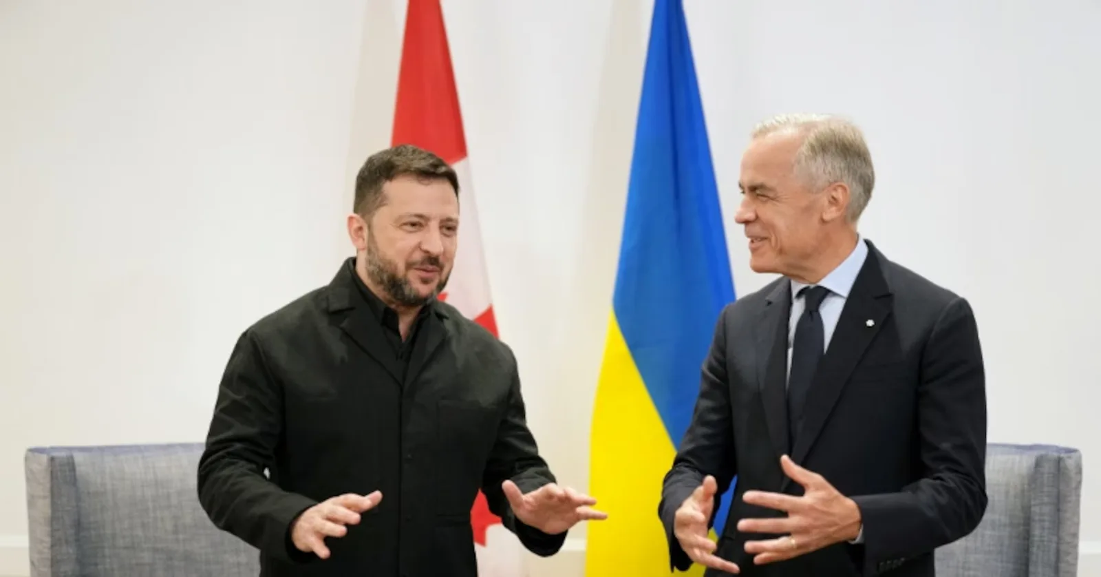 Zelenski și un oficial discutând despre situația energetică din Ucraina.
