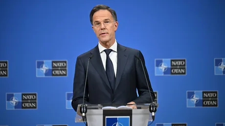 Mark Rutte discută despre opțiunile NATO în fața provocărilor Rusiei.