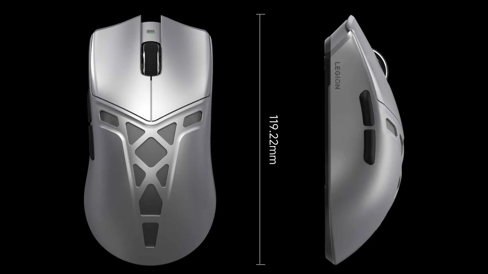 Mouse-ul Legion Y7MG de la Lenovo, ușor și performant pentru gaming.