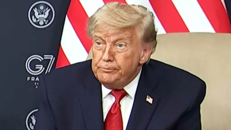 Donald Trump discutând despre relațiile tensionate cu Iranul.