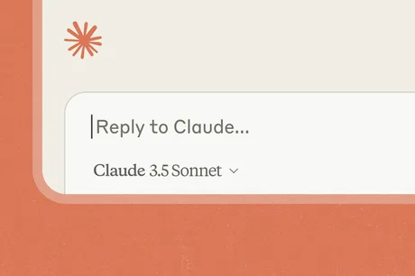 Interfața chatbot-ului Claude cu opțiuni de răspuns disponibile.
