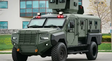 Vehicul blindat modern destinat Armatei Naționale a Republicii Moldova.