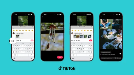 Noutăți TikTok: comentarii vocale, sondaje și carusele foto pentru utilizatori.