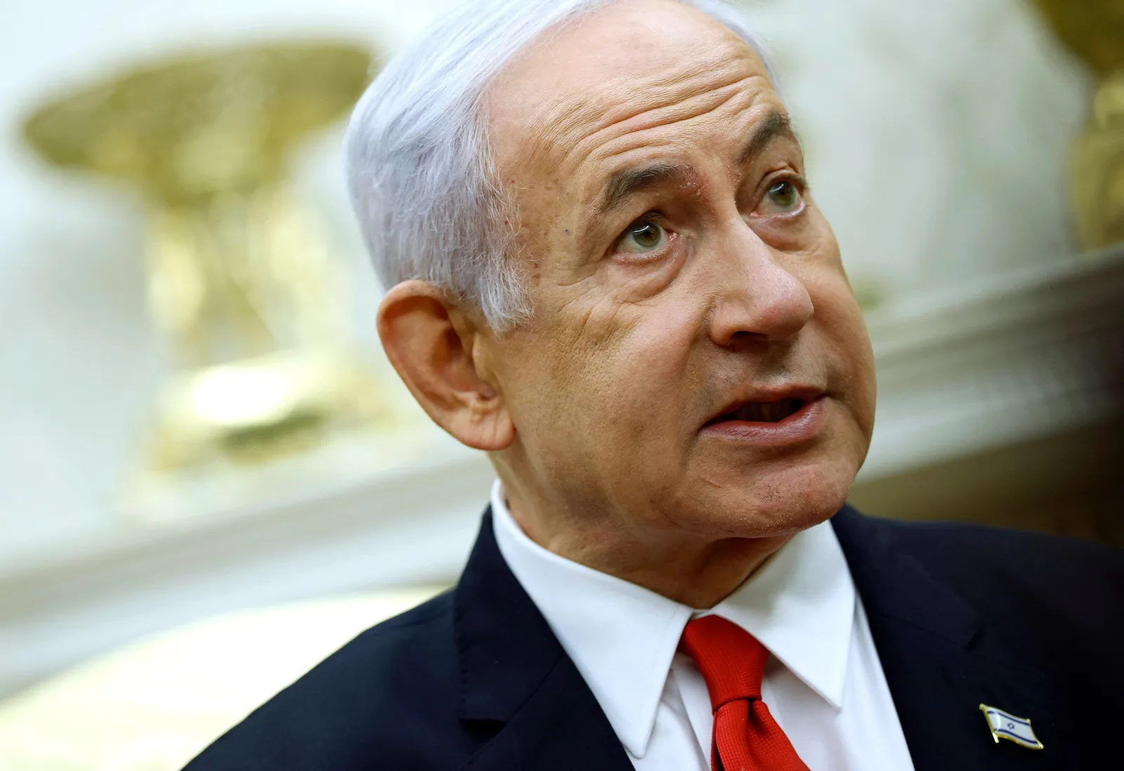 Benjamin Netanyahu discută despre situația din Gaza și armistițiu.