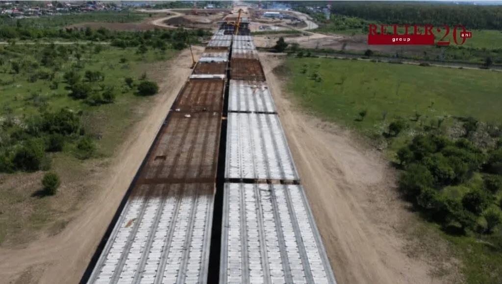 Lucrări avansate la tronsonul A0 Nord, pregătiri pentru deschiderea traficului.