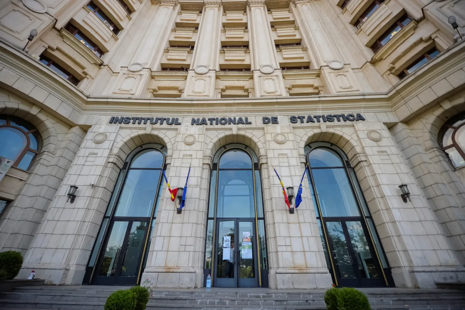Institutul Național de Statistică din România, clădire emblematică.