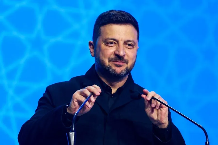 Zelenski discută despre impactul atacurilor cu drone asupra Rusiei.