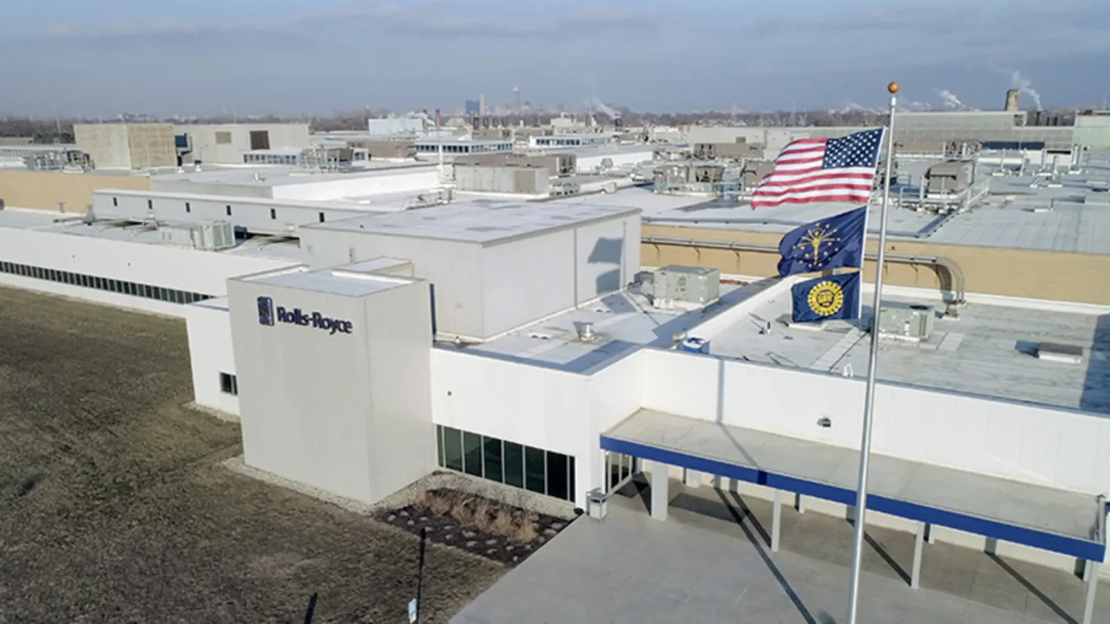 Facilități Rolls-Royce din Indiana pentru testarea motoarelor militare.
