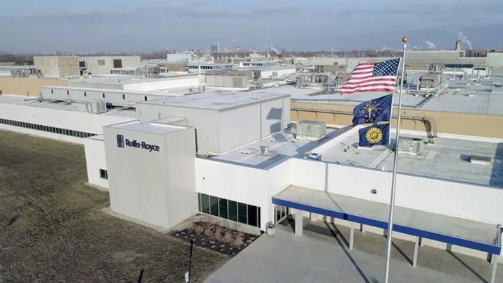 Facilități Rolls-Royce din Indiana pentru testarea motoarelor militare.