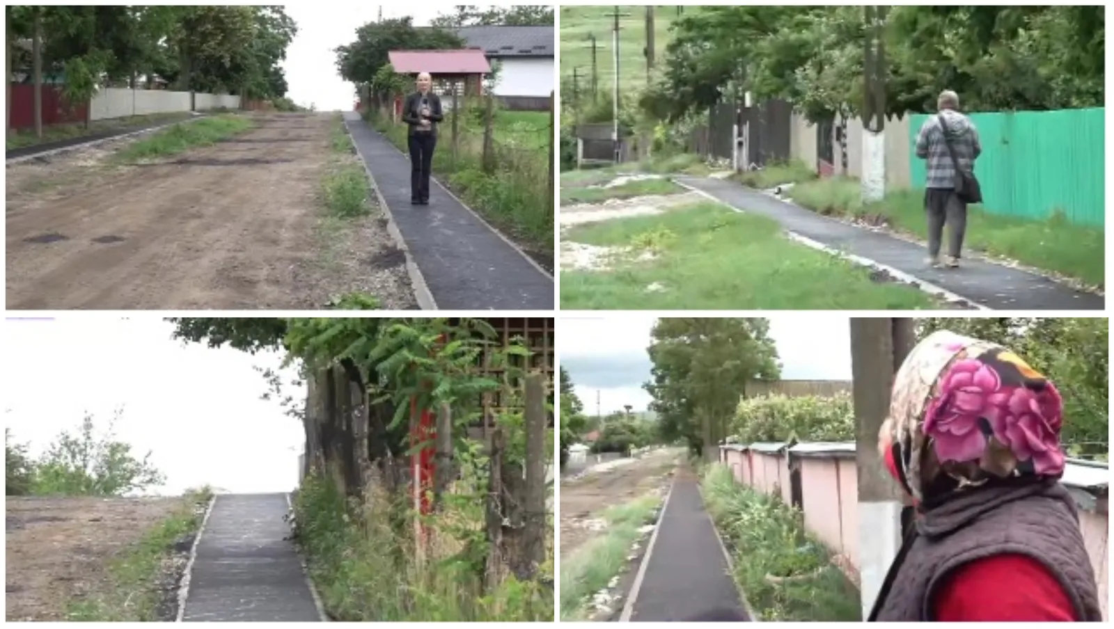Piste de biciclete amenajate pe drumuri neasfaltate în comuna Santa Mare.