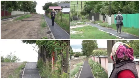 Piste de biciclete amenajate pe drumuri neasfaltate în comuna Santa Mare.