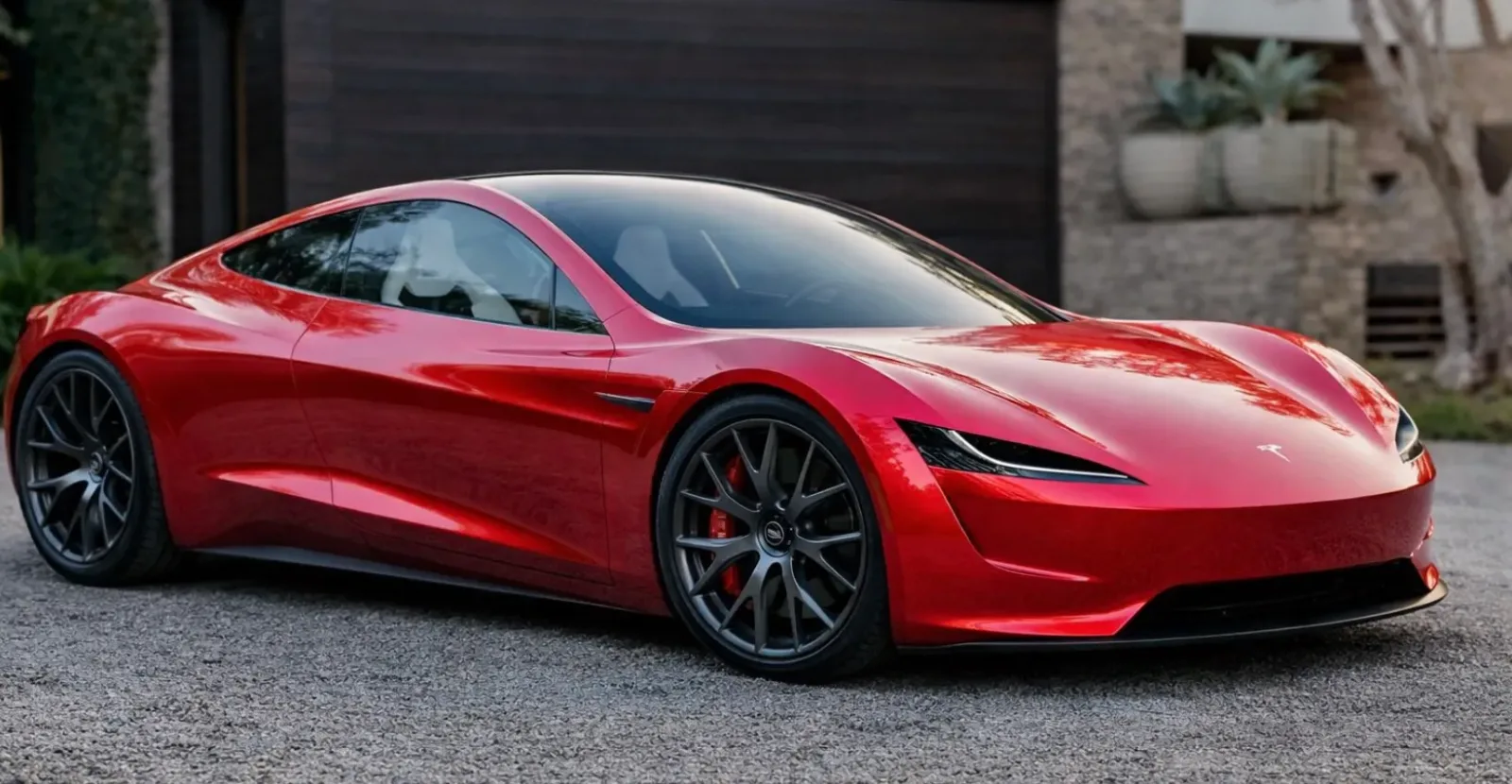 Noul Roadster Tesla, un vehicul sportiv electric impresionant.
