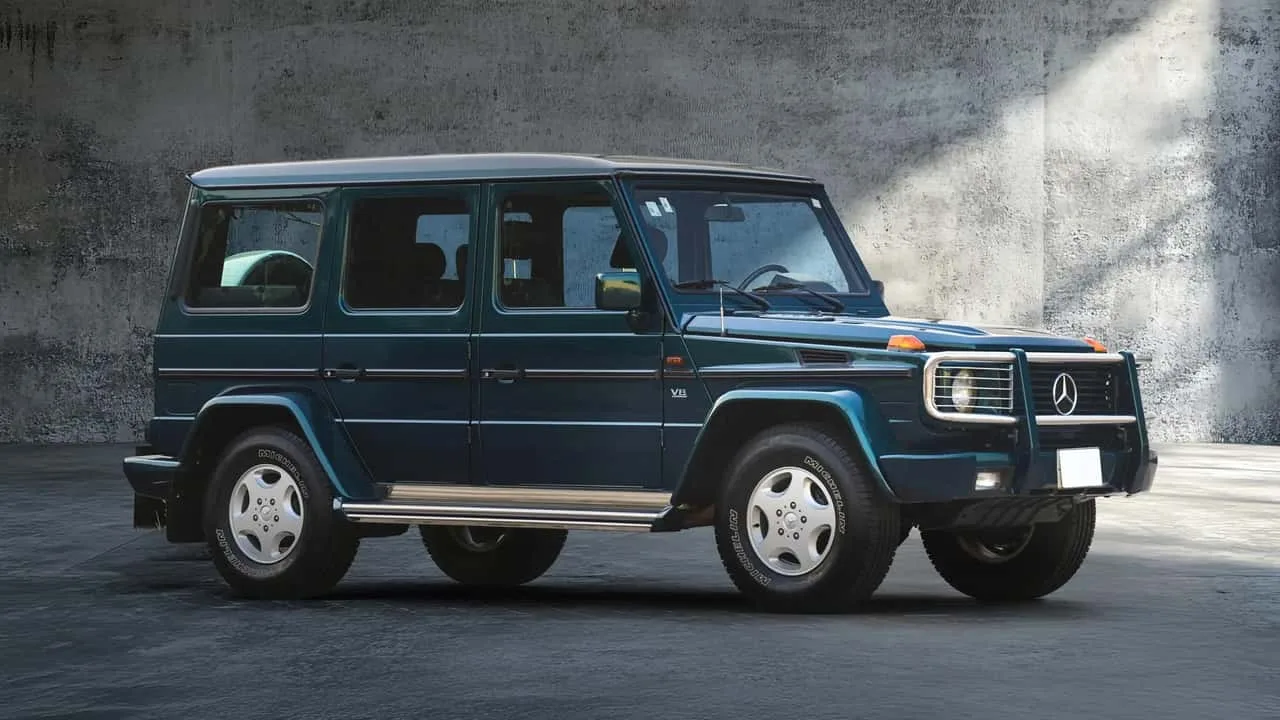 Mercedes 500 GE V8 AMG, un model rar cu istoric special.