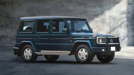 Mercedes 500 GE V8 AMG, un model rar cu istoric special.