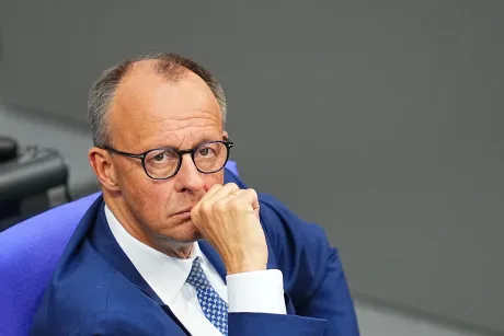 Friedrich Merz discutând despre parteneriatele transatlantice în contextul securității globale.