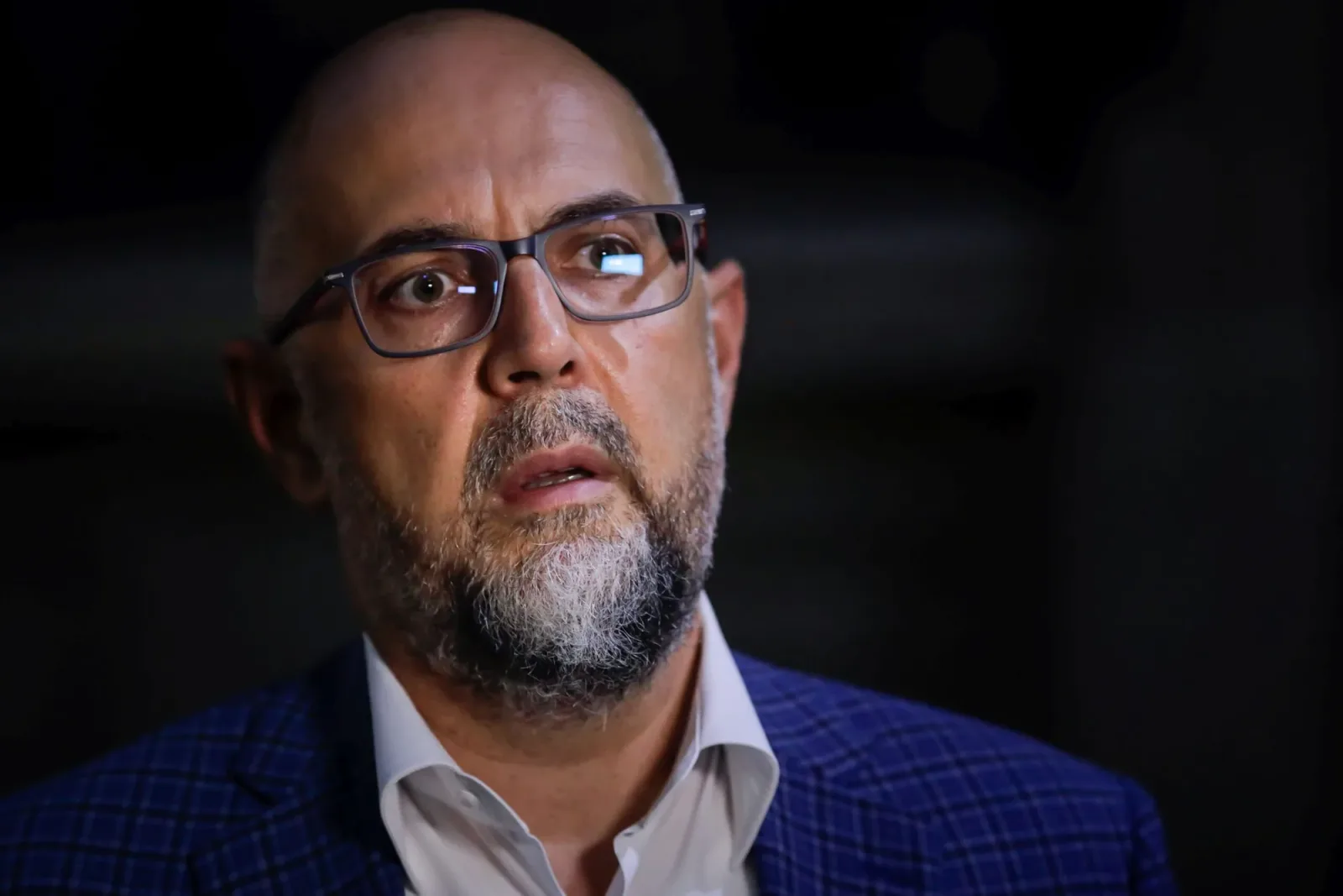 Kelemen Hunor discutând despre criza guvernamentală la Palatul Cotroceni.