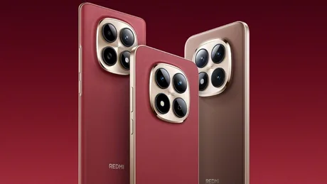 Trei modele Redmi Note 17 cu design modern și camere avansate.