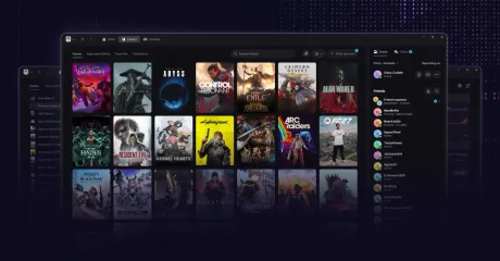 Noul Epic Games Launcher oferă o interfață modernă și rapidă pentru utilizatori.