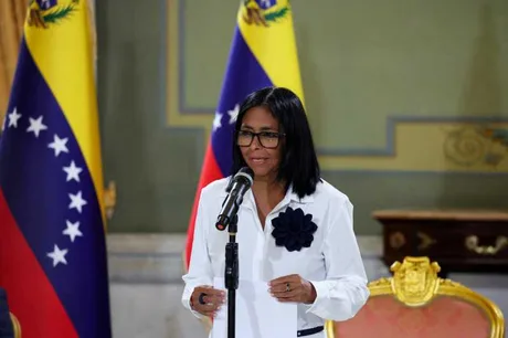 Delcy Rodriguez discută despre relațiile diplomatice cu SUA în contextul capturării lui Maduro.