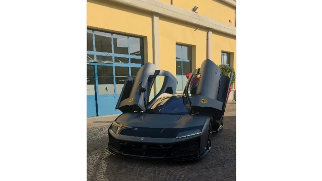 Zlatan Ibrahimovic sărbătorește cu un Ferrari F80 exclusiv și puternic.