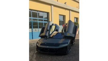 Zlatan Ibrahimovic sărbătorește cu un Ferrari F80 exclusiv și puternic.