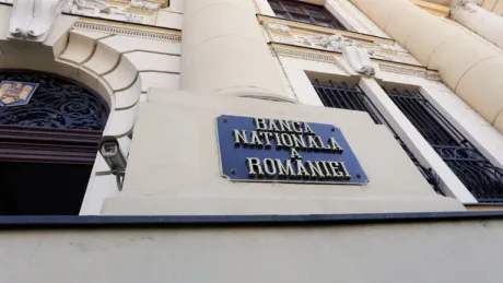 Clădirea Băncii Naționale a României, simbol al stabilității financiare.
