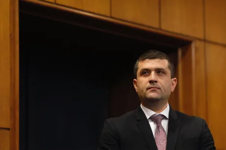 Radu Miruță discutând despre tensiunile interne din PSD.