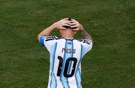 Messi își exprimă tristețea după finala pierdută cu Spania.