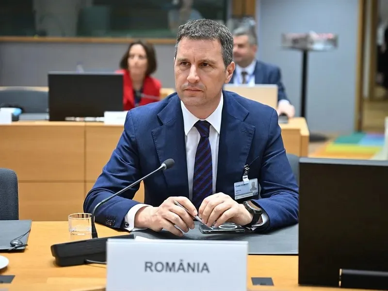 Vicepremierul Tanczos Barna discutând despre securitatea nucleară în Europa.