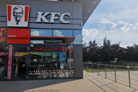 Primul restaurant KFC din România dedicat livrărilor și take-away.