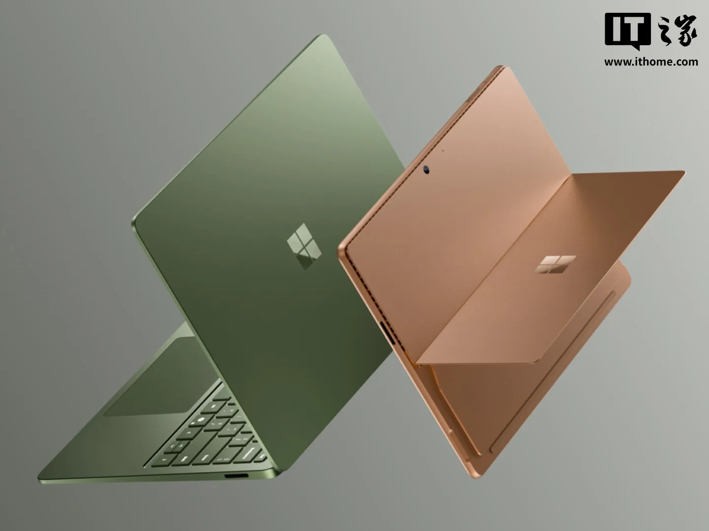Noile laptopuri Surface Pro și Laptop cu 8GB RAM, disponibile în culori variate.