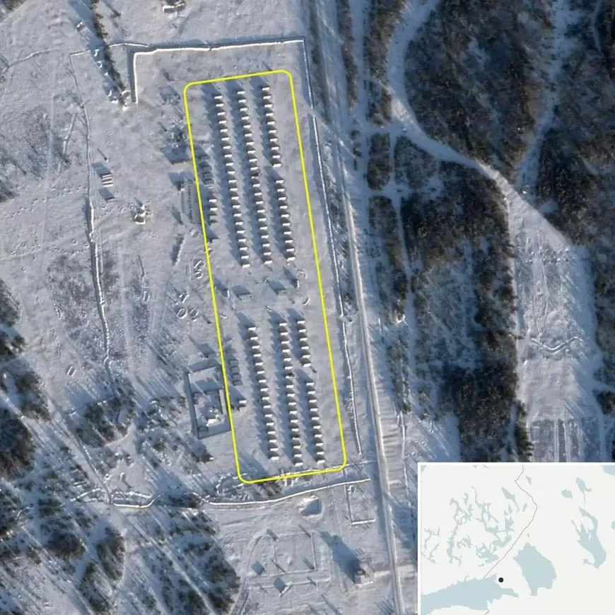 Bază militară rusă extinsă la granița cu NATO, Kamenka.