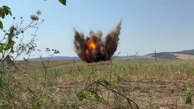 Detonare controlată a unei drone explozive în județul Tulcea.