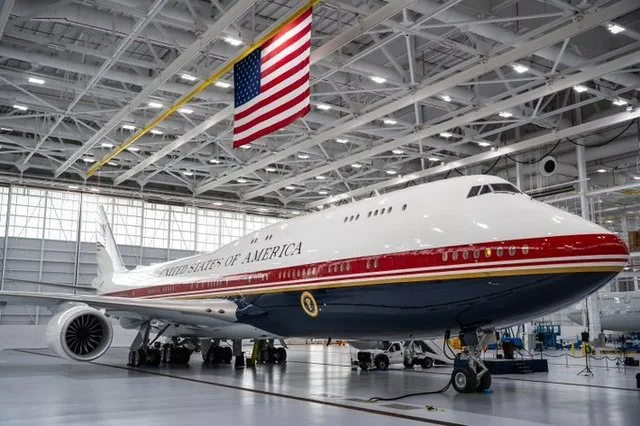 Avionul Air Force One donat de Qatar, pregătit pentru zboruri oficiale.