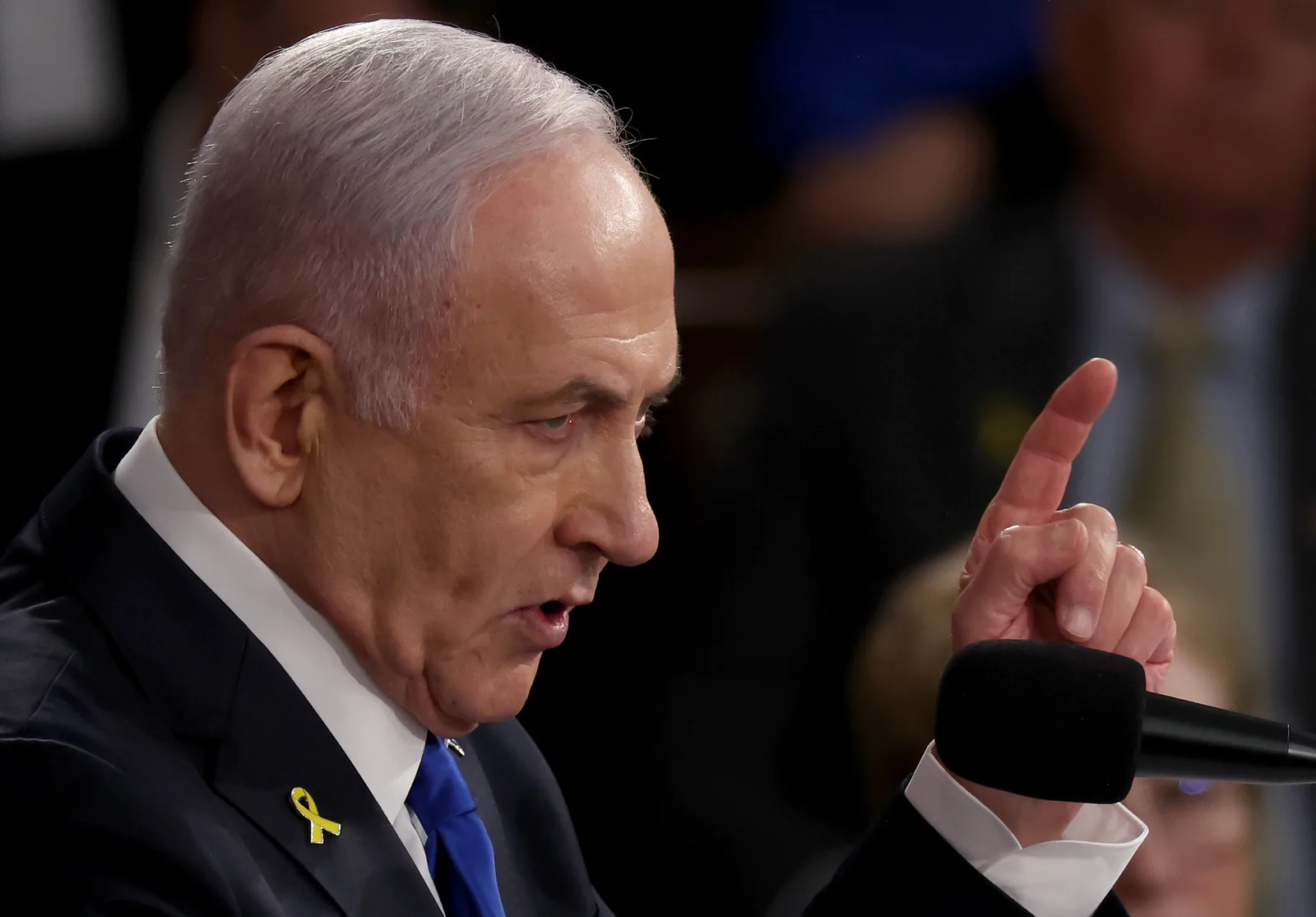 Benjamin Netanyahu discutând despre situația din Gaza și dezarmarea Hamas.