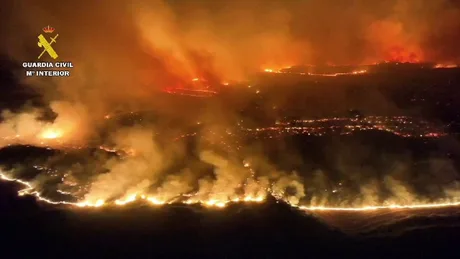 Incendii de vegetație afectează grav calitatea aerului în SUA.