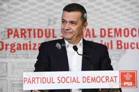 Sorin Grindeanu discută despre retragerea sprijinului PSD în Parlament.