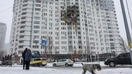 John Ratcliffe în timpul unei întâlniri importante la Moscova.