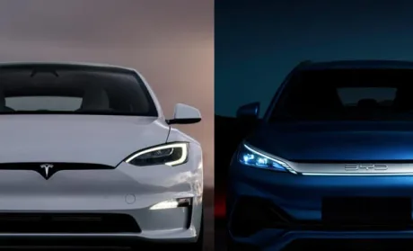Compararea modelelor electrice BYD și Tesla în contextul competiției globale.