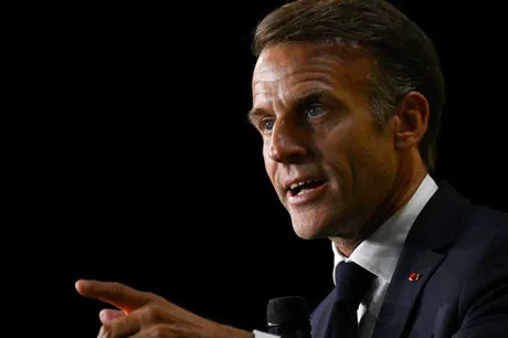 Emmanuel Macron discutând despre armistițiul energetic între Ucraina și Rusia.