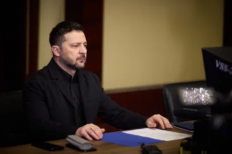 Volodimir Zelenski discută despre retragerea Rusiei din Ucraina.