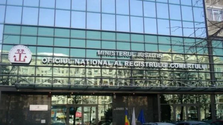 Clădirea Oficiului Național al Registrului Comerțului din București.